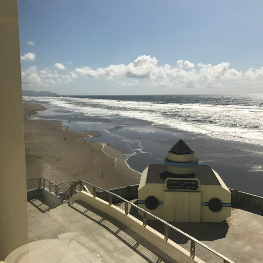 the old camera by the sea